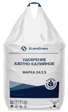 Удобрение азотно-калийное марки 24:2,5
